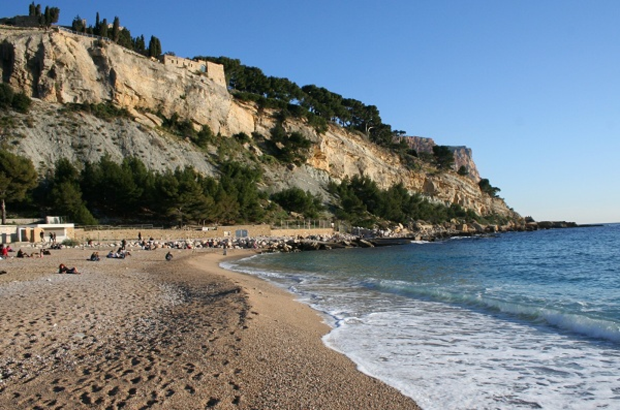 Plage La Grande Mer, la plage principale du village