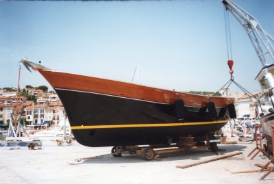 Chantier Naval Trapani sur le port de Cassi